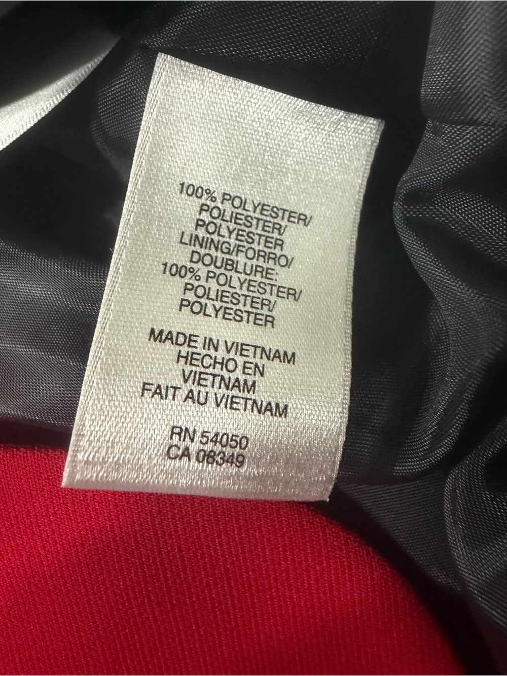 Jones Studio Ruffle-Trim Red Blazer - Picture 9 of 10